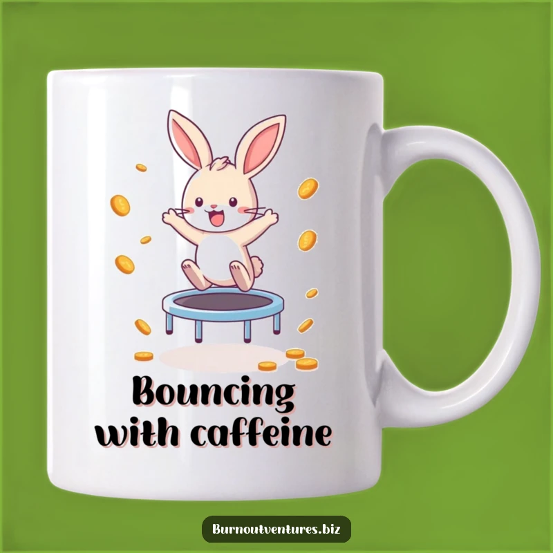 Funny Bunny Bounce & Earn Mug: Hilarious Money Makin' Pet Gift