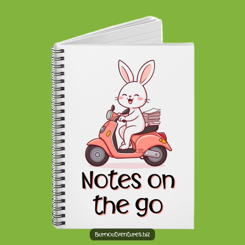 Funny Rabbit Notebook: Hilarious Journal Gift for Busy Minds