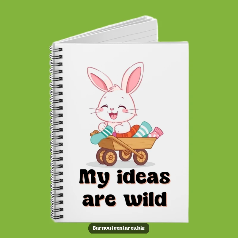 Funny Bunny Sock Notebook: Jot Down Your Giggles with This Hilarious Log